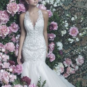Allure Bridal fit and flare gown C402